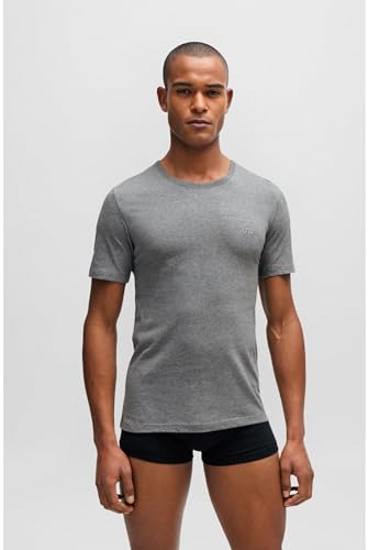 BOSS Men's 3P Classic Cotton Underwear T-Shirts