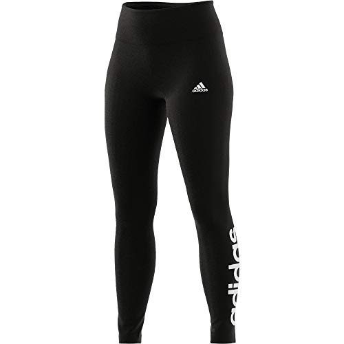 adidas Women's Black/White Essentials Tights, Size M