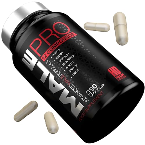 Powerful Testosterone Booster for Men | Muscle Growth Enhancer
