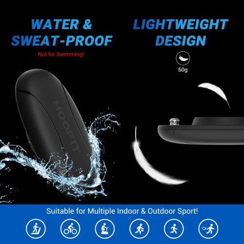 Moofit HR8 Heart Rate Monitor with Bluetooth