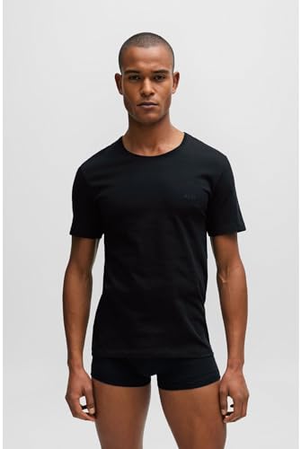 BOSS Men's 3P Classic Cotton Underwear T-Shirts