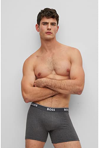 BOSS Men's 3P Classic Cotton Underwear T-Shirts