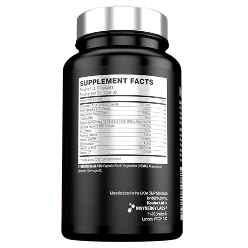 Powerful Testosterone Booster for Men | Muscle Growth Enhancer