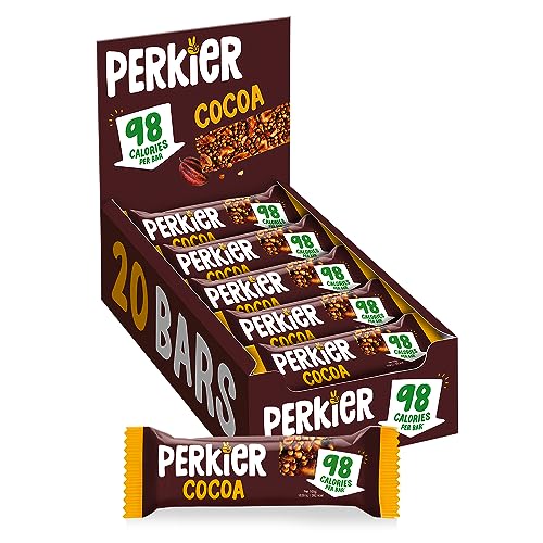 Perkier Vegan Cocoa Protein Snack Bars (20 Pack)