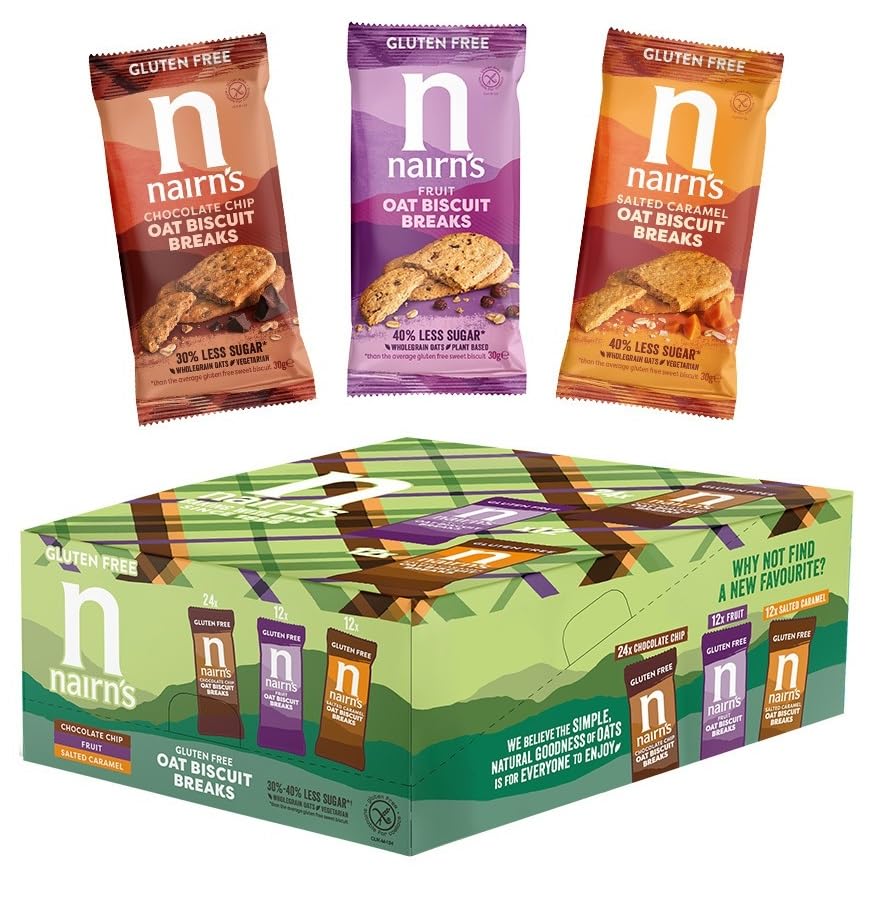Nairn's Gluten Free Variety Pack - 48 Biscuits