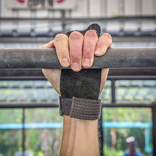 Leather Barbell Gymnastics Grips for Pull-up Training
