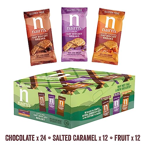 Nairn's Gluten Free Variety Pack - 48 Biscuits