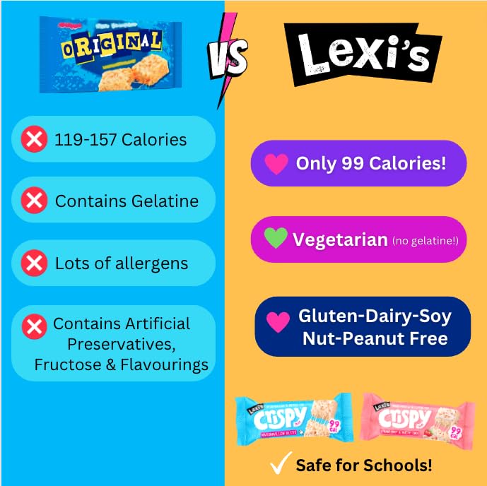 Lexi's® Gluten Free 99 Calorie Marshmallow Bars (x12)
