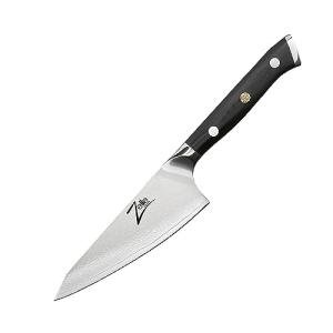 Zelite Alpha-Royal Honesuki Knife: 4.5 Inch, Japanese Damascus