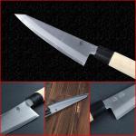 6.5" Japanese Honesuki Knife with White Birch Handle