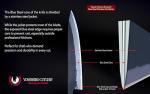 Yoshihiro Hayate Blue Steel Santoku Knife 7