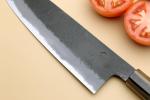 Yoshihiro Hayate Blue Steel Santoku Knife 7