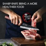 5.8 Inch Versatile Honesuki Knife, 10Cr15CoMoV Steel