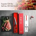 5.8 Inch Versatile Honesuki Knife, 10Cr15CoMoV Steel