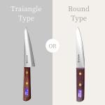 Masahiro 150mm Honesuki Knife - Carbon Steel, Rosewood