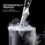 7" Japanese Damascus Honesuki Knife with Sheath