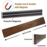 HOSHANHO 16-Inch Magnetic Knife Strip – Acacia Wood