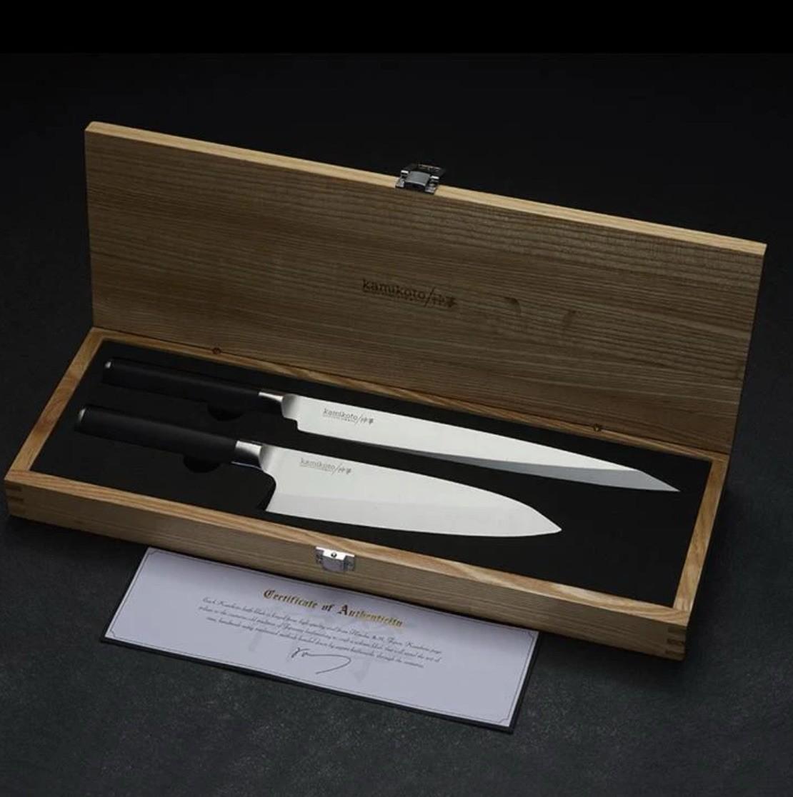 Kamikoto Ryoshi Honesuki Knife Set, Honshu Steel