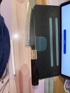 Nigara Hamono SG2 Kurouchi Honesuki Knife 160mm