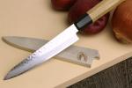 Yoshihiro VG10 Hammered Damascus Honesuki Knife 6