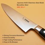 TONMA 8.2 inch Japanese Honesuki Knife - Sharp & Durable