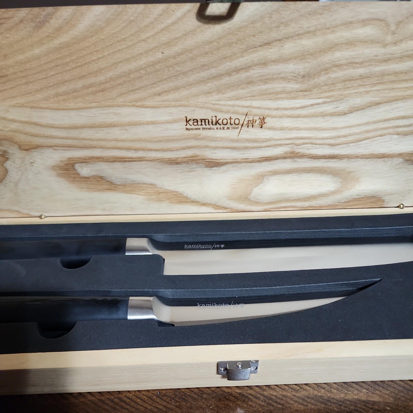 Kamikoto Honshu Steel Kensei 2-Piece Knife Set