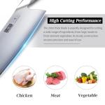 7-Inch High Carbon Honesuki Knife with Pakkawood Handle