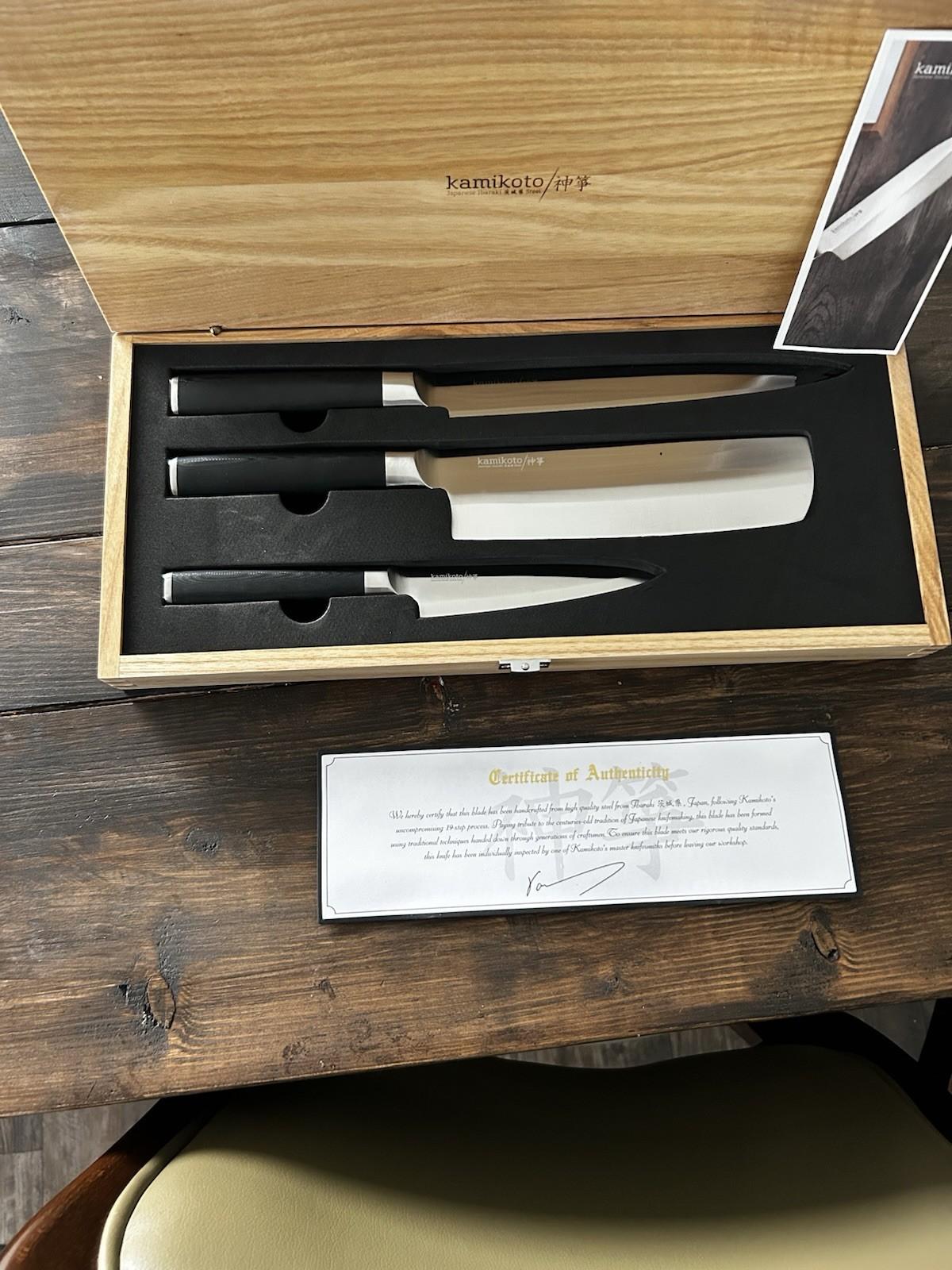 Kamikoto KANPEKI Honesuki Knife Set - Collectible