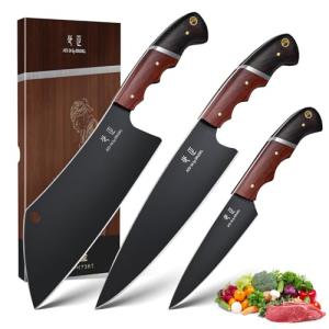 Japanese Honesuki Knife Set - 3 Piece Collection