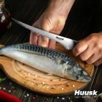 Huusk 7" Honesuki Knife - Ultra Sharp & Flexible