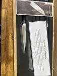 Kamikoto Kanpeki 3pc Knife Set w/COA - New In Wood Box.