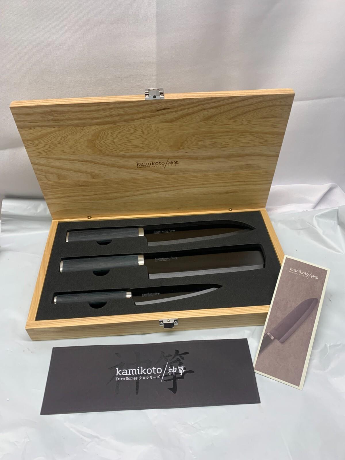 Kamikoto Kanpeki 3-Piece Honesuki Knife Set
