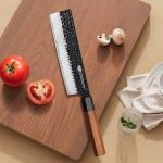 Japanese Nakiri Knife - 7-Inch 9Cr18MoV Blade