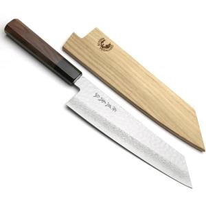 Yoshihiro VG10 Hammered Damascus Kiritsuke Knife