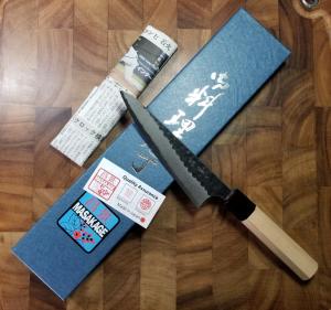 Masakage Koishi 155mm Aogami Honesuki Knife