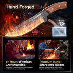 BOMASS Hand Forged Japanese Honesuki Knife Set