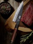 HOSHANHO 6-Inch Japanese Deba Knife with Rosewood Handle