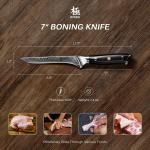 7" Honesuki Knife - Shogun Series VG10 Steel