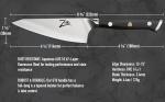 Zelite Infinity 4.5" Japanese Honesuki Knife
