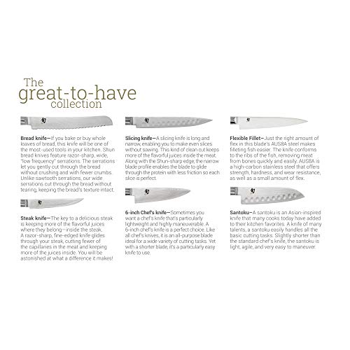 Shun Classic Honesuki Boning Knife, 4-1/2-Inch
