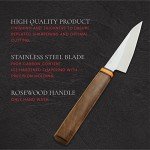 Voeux 5-Inch Honesuki Boning Knife with Rosewood Handle