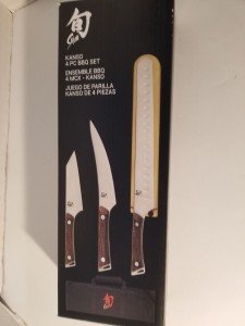 Shun Kanso 4-Piece Honesuki BBQ Knife Set