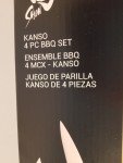Shun Kanso 4-Piece Honesuki BBQ Knife Set
