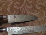 Shun Hiro Damascus SG2 Honesuki Knife Set