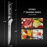 Japanese VG10 Honesuki Knife - Shogun Series 7