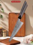 F.YOUNG 6" Damascus Steel Honesuki Knife