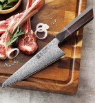 F.YOUNG 6" Damascus Steel Honesuki Knife