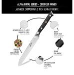 ZELITE INFINITY 5.5” Serrated Honesuki Knife