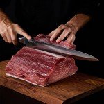 Kamikoto Kensei Honesuki Knife Set in Wood Box