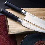 Kamikoto Kensei Honesuki Knife Set in Wood Box
